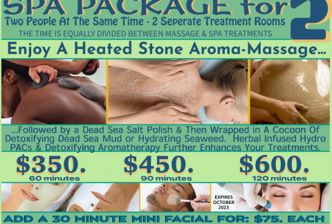 Spa Package FOR 2
