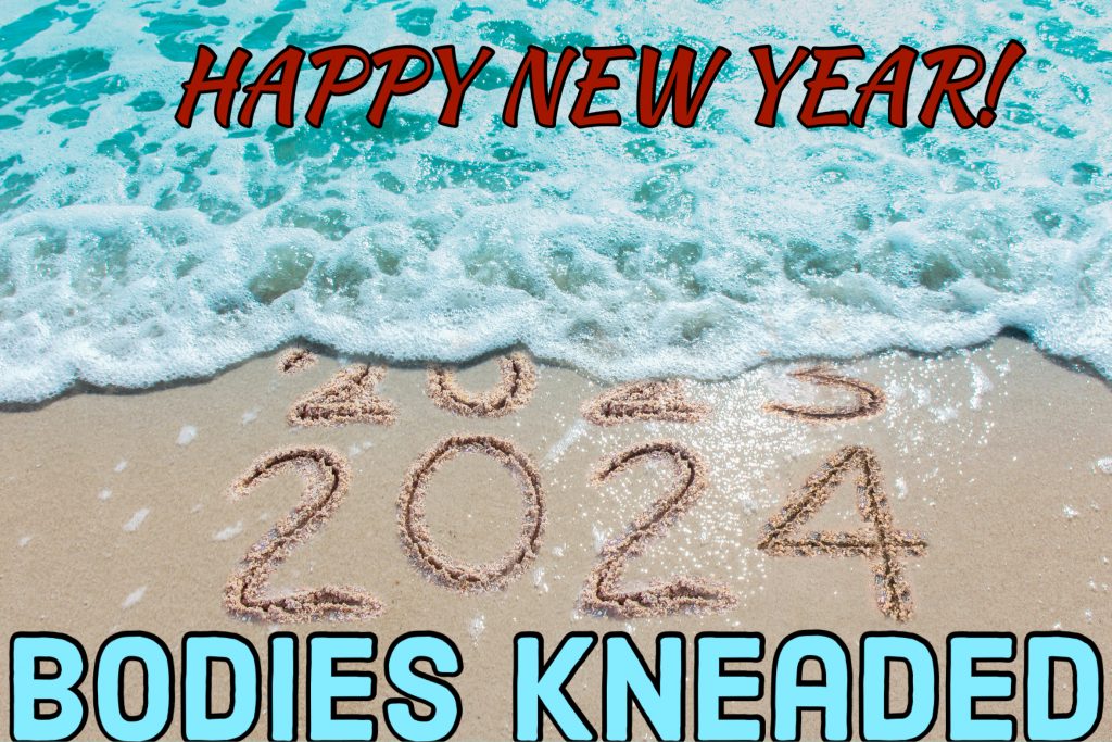 Happy New Year - Bodies Kneaded Massage Spa  South Beach Miami Since 1996  www.BodiesKneaded.com  305.535.2424  