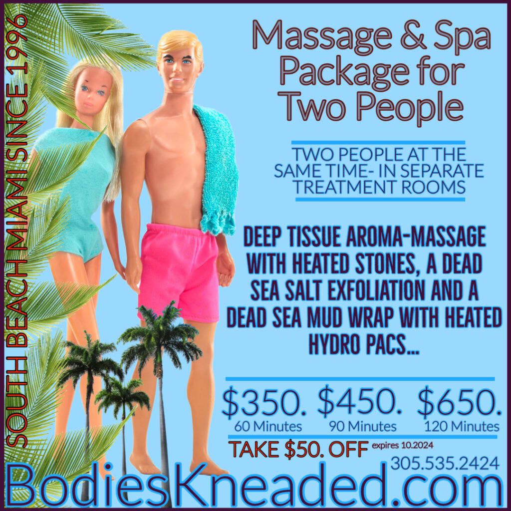 picture of barbie Nand Ken. Spa Packages for Massage Spa