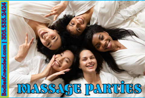 HOST MASSAGE PARTIES