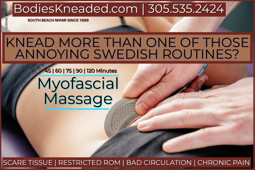 Massage with IASTM Bodies Kneaded Massage Spa