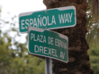 PICTURE OF Española Way & DREXEL AVE SIGN