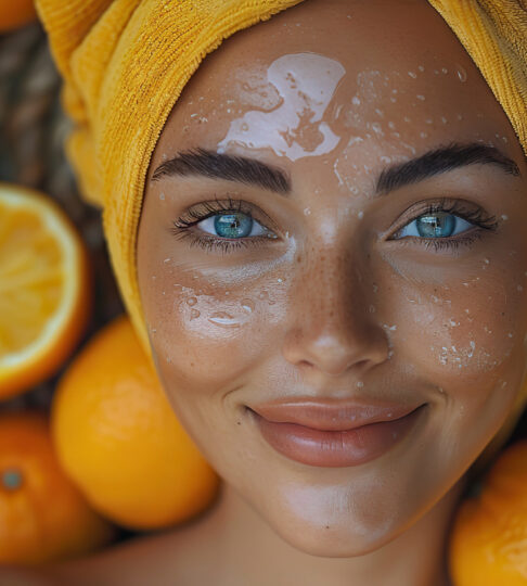 Picture of a woman having a Vitamin C Facial @ Bodies Kneaded Massage Spa South Beach Miami Since 1996 www.BodiesKneaded.com 305.535.2424