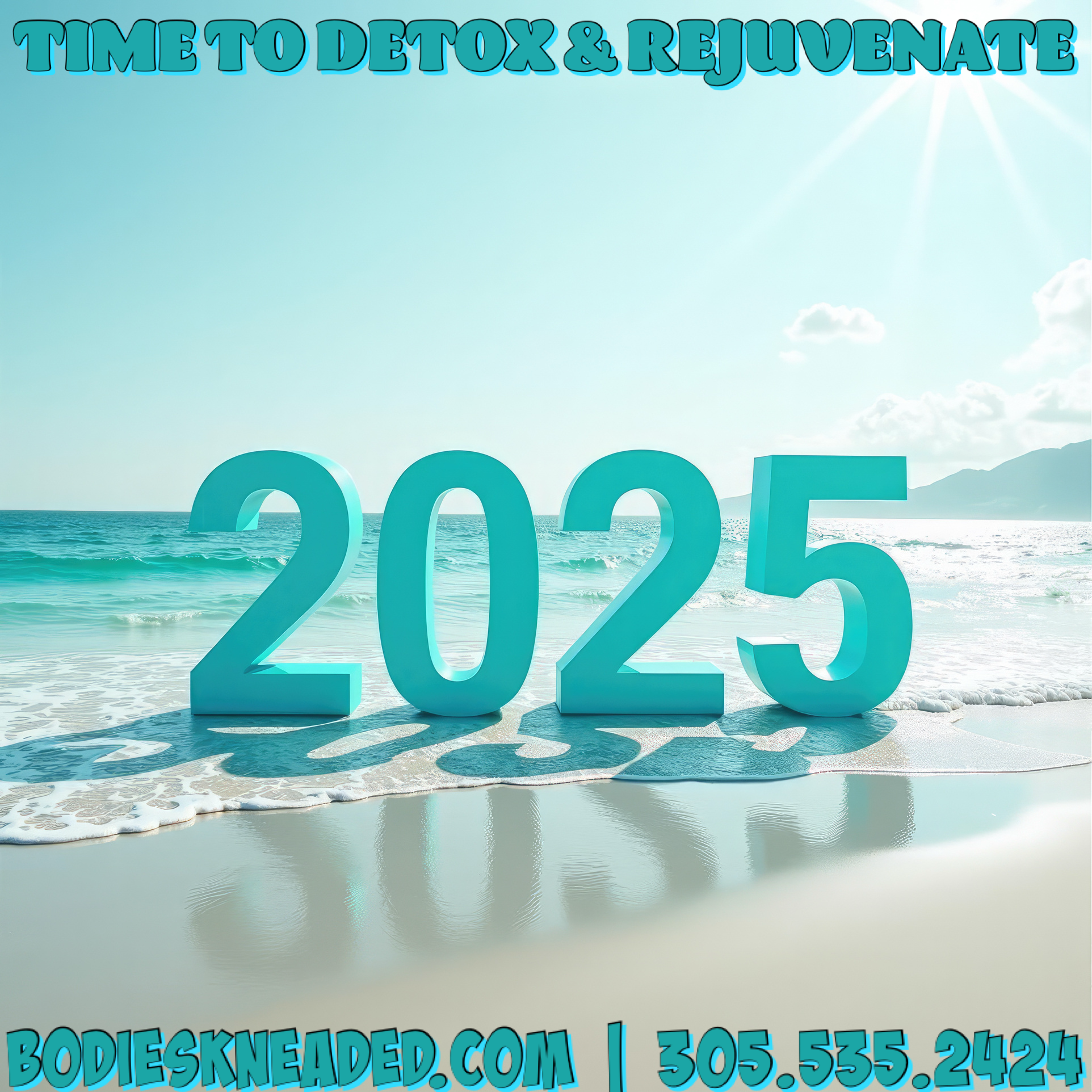 2025 Massages @ Bodies Kneaded Massage Spa South Beach Miami Since 1996 www.BodiesKneaded.com 305.535.2424